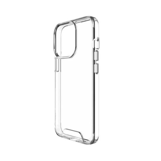 Capa de Silicone Duro para Apple iPhone 14 Pro Transparente